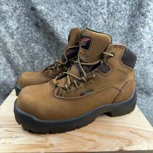Red Wing EUC Women's King Toe EH ASTM No. 2340 Waterproof Safety Toe Work Boots
